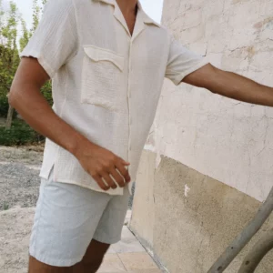 Camisa Carambola Cream - Imagen 1