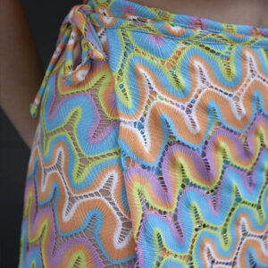 Papaya Mini Skirt - Imagen 1